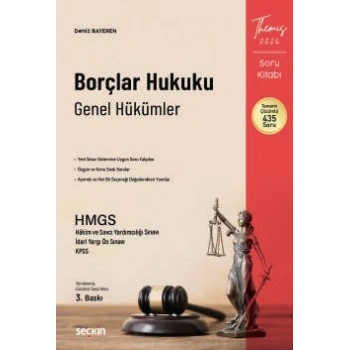 THEMIS – Borçlar Hukuku Genel Hükümler Soru Kitabı