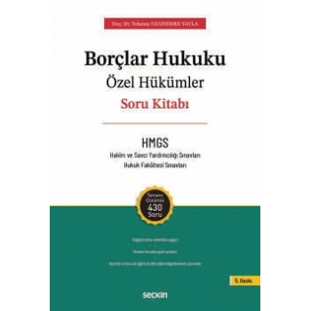 Borçlar Hukuku Özel Hükümler – Soru Kitabı