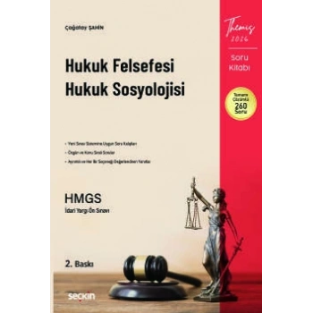 THEMIS – Hukuk Felsefesi Hukuk Sosyolojisi Soru Kitabı