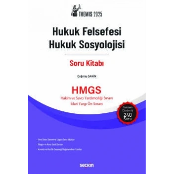 THEMIS – Hukuk Felsefesi Hukuk Sosyolojisi Soru Kitabı