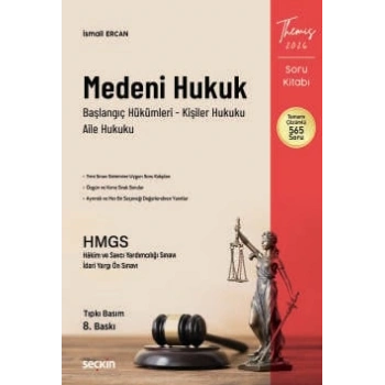 THEMIS – Medeni Hukuk I Soru Kitabı Tıpkı Basım