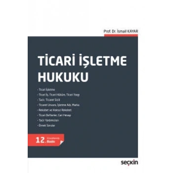 Ticari İşletme Hukuku