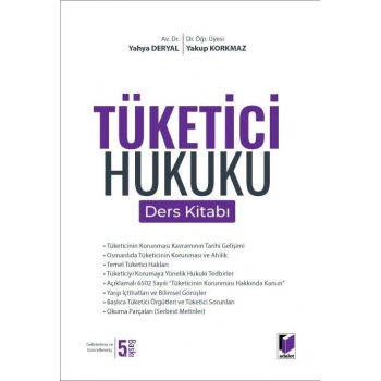 Tüketici Hukuku Ders Kitabı