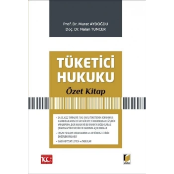 Tüketici Hukuku Özet Kitap