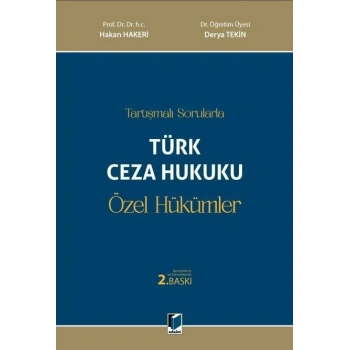 Türk Ceza Hukuku Özel Hükümler