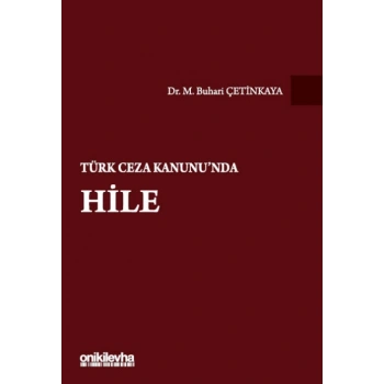 Türk Ceza Kanununda Hile
