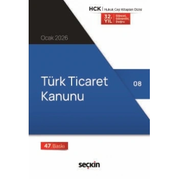 Türk Ticaret Kanunu (Cep Kitabı)