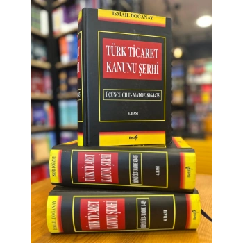 Türk Ticaret Kanunu Şerhi (3 Cilt)