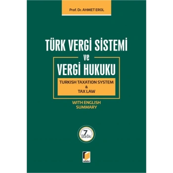 Türk Vergi Sistemi ve Vergi Hukuku