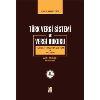 Türk Vergi Sistemi ve Vergi Hukuku