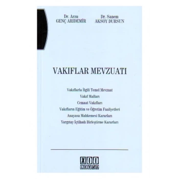 Vakıflar Mevzuatı
