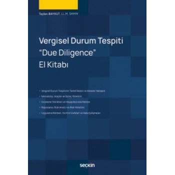 Vergisel Durum Tespiti Due Diligence El Kitabı