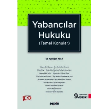 Yabancılar Hukuku (Temel Konular)