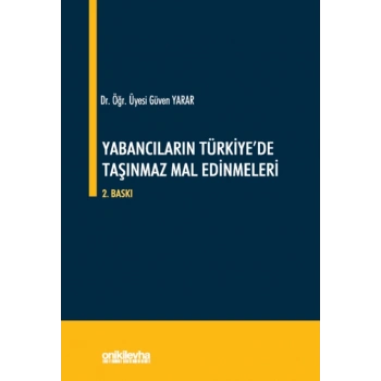 Yabancıların Türkiyede Taşınmaz Mal Edinmeleri