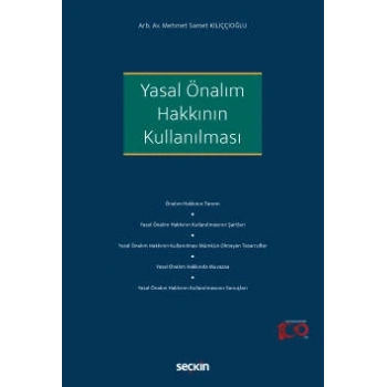 Yasal Önalım Hakkının Kullanılması