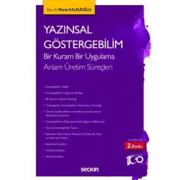 Yazınsal Göstergebilim Bir Kuram Bir Uygulama