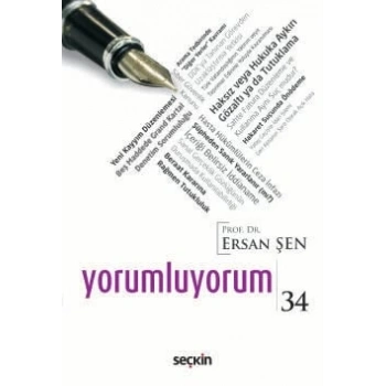 Yorumluyorum – 34