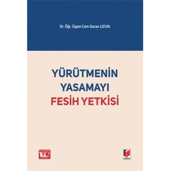 Yürütmenin Yasamayı Fesih Yetkisi