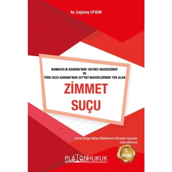 Zimmet Suçu 2.BASKI