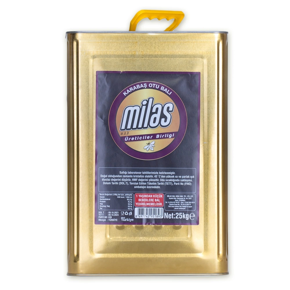 Karabaş Otu Balı 25 Kg