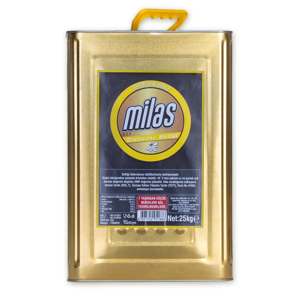 Ayçiçek Balı 25 Kg