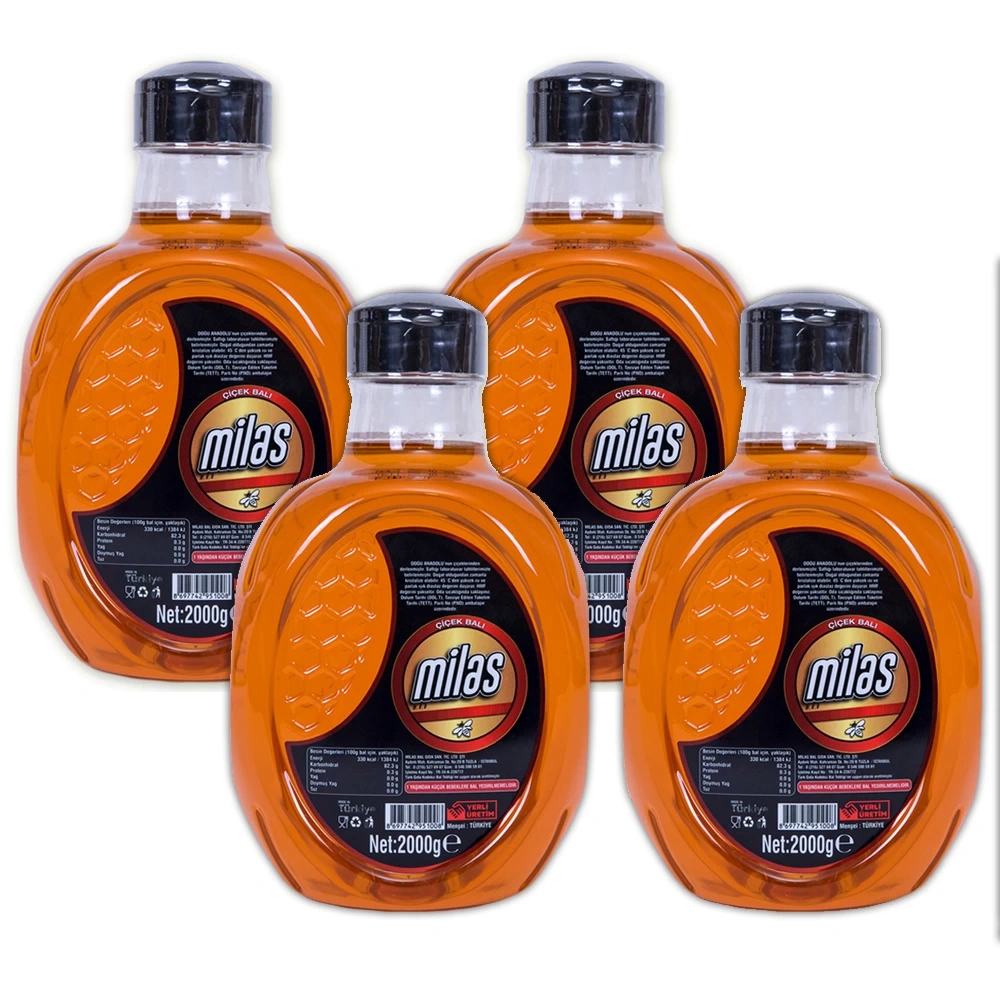Çiçek Balı 2 Kg 4lü Kampanya