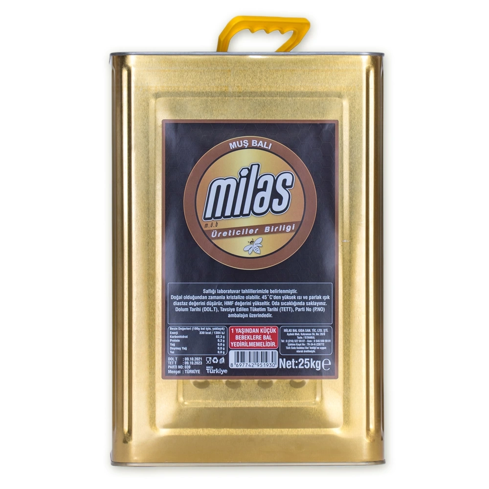 Muş Balı 25 Kg