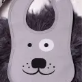 Bear Desenli 3lü Sıvı Geçirmez Bebek Mama Önlüğü 0-18 Ay - Sarı