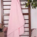 Biyeli Kız Bebek Nohut Battaniye 80*80 Cm - Pembe