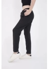 Unisex Üç İplik Basic Eşofman Pantolon - Antrasit