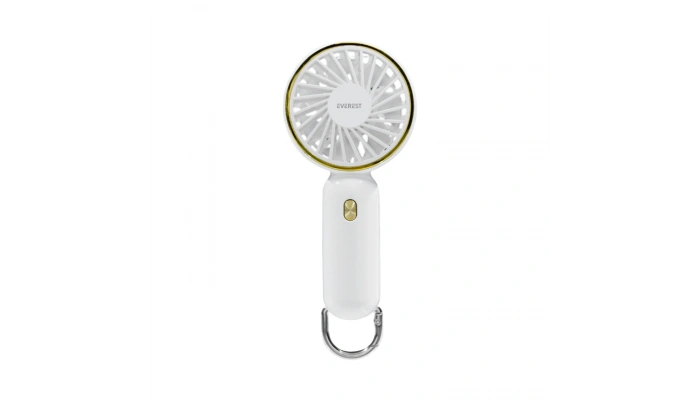 Everest EFN11 Beyaz 900mAh 3 Kademeli Anahtarlık Taşınabilir USB Fan