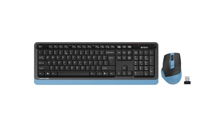 A4Tech FG1035 2.4G Kablosuz Klavye Mouse Seti Mavi