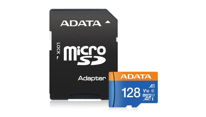 ADATA Premier 128GB microSDXC UHS-I Class 10 V10 Hafıza Kartı + Adaptör