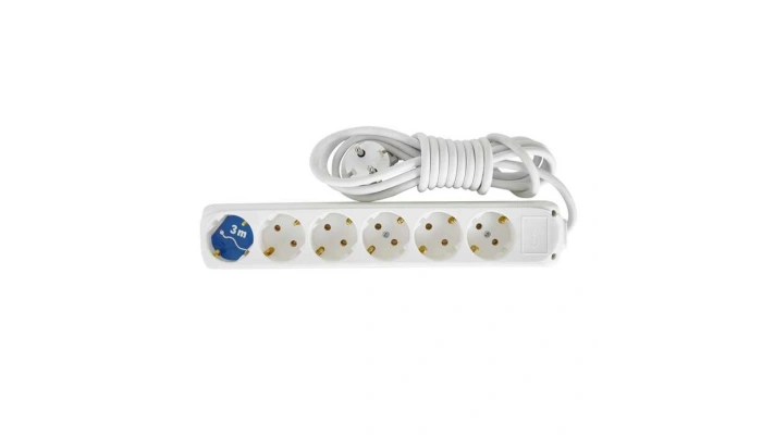 Almera 6’lı Topraklı Grup Priz - 3 Metre