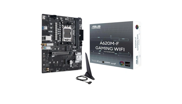 Asus PRIME A620M-F GAMING WiFi 8000 MHz DDR5 Soket AM5 M.2 HDMI mATX Anakart