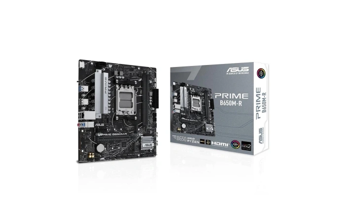 Asus PRIME B650M-R 7200 MHz (OC) DDR5 Soket AM5 M.2 HDMI mATX Anakart