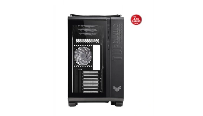 Asus TUF GAMING GT502 Plus Panaromik Temperli Cam USB 3.2 ATX Siyah Gaming Kasa 