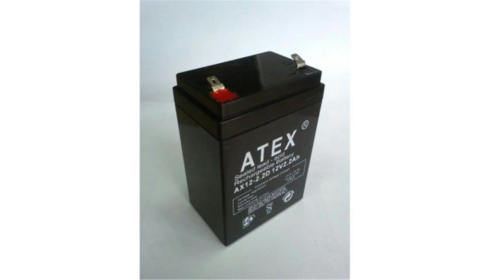 Atex AX-12V 2.2Ah Dik Bakımsız Kuru Akü