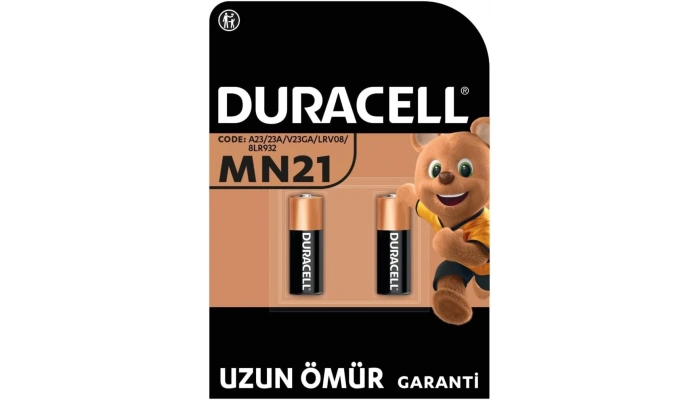 Duracell MN21 / 23A 12 V Alkali Pil – 2’li Paket