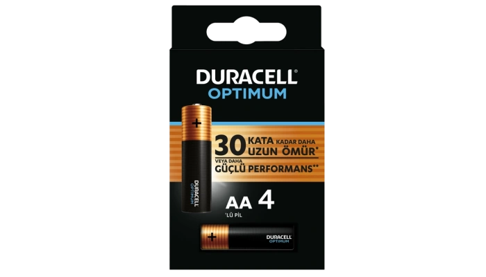 Duracell Optimum AA Kalem Pil – 4’lü Paket