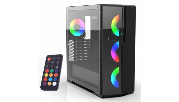 Inca EMG-17XB ATX Gaming Kasa 4×120mm Kumandalı ARGB Fan