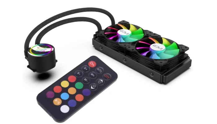 Inca ISS-02XN 2×120 mm ARGB LED Fanlı AM5 Uyumlu CPU Liquid Cooler