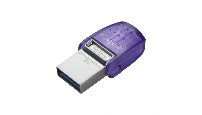 Kingston DataTraveler microDuo 3C 128GB USB-A + USB-C Flash Bellek