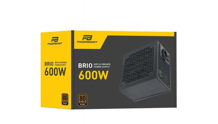 PowerBoost BST-ATX600E 600W APFC 12cm Fanlı ATX Güç Kaynağı