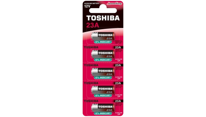 Toshiba 23A BP 12 V Alkalin Pil - 5li Paket
