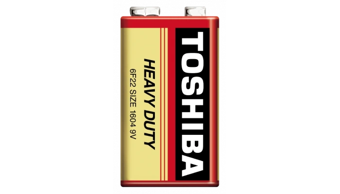 Toshiba 6F22KG 9V Alkali Pil – 1’li Paket