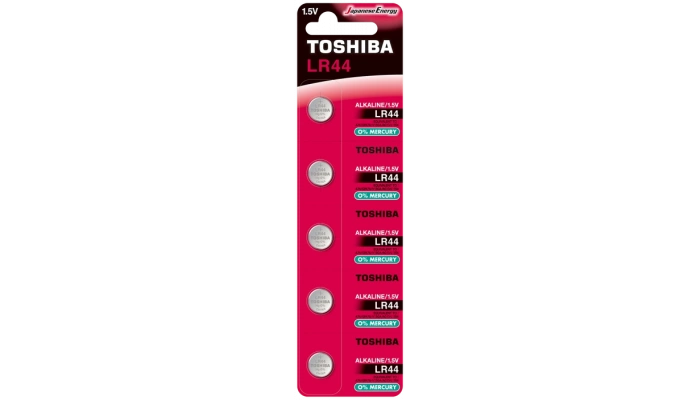 Toshiba LR44 1.5 V Alkalin Pil – 5’li Paket