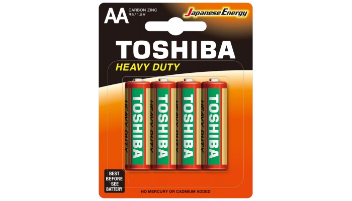 Toshiba R6KG 1.5 V AA Kalem Pil - 4lü Paket