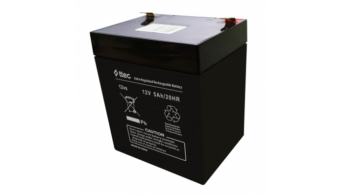Ttec 12 V 5 Ah Bakımsız Kuru Akü