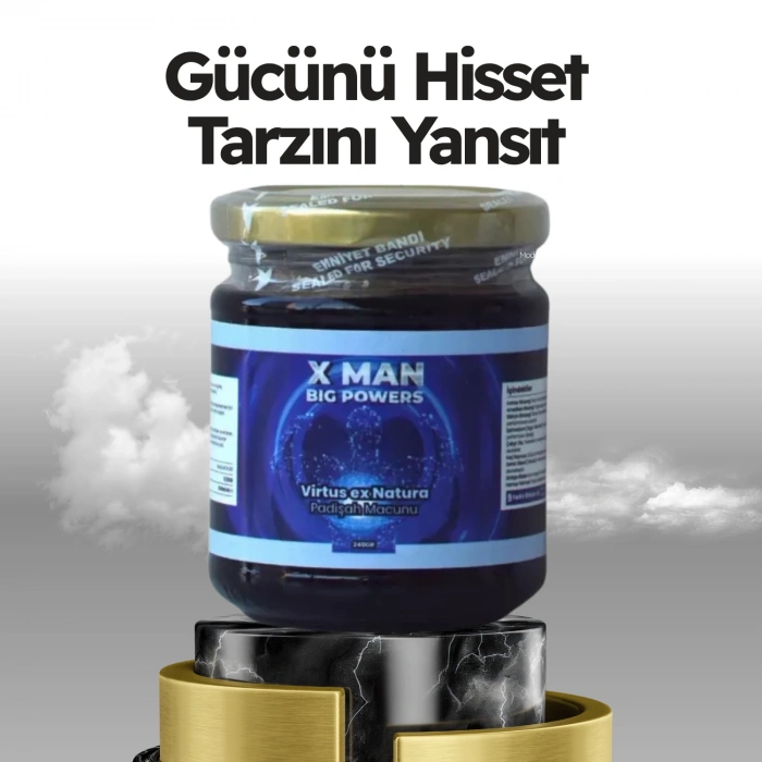 X Man Big Powers Virtus ex Natura Padişah Macunu 240 gr